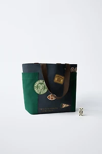 PATCH SHOPPER BAG