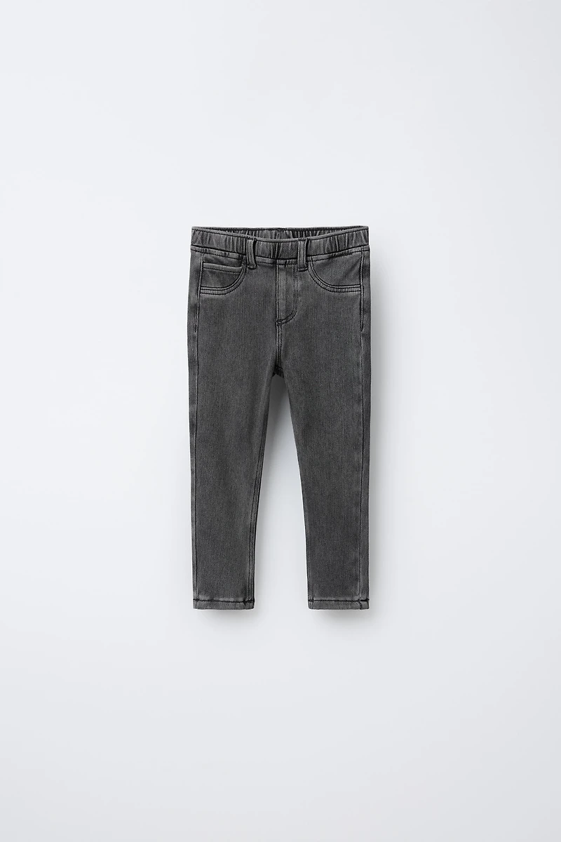 BASIC DENIM LEGGINGS