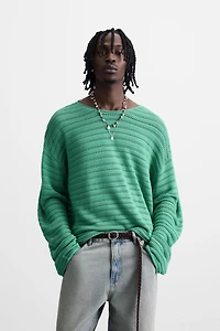 PULL STRUCTURÉ AJOURÉ