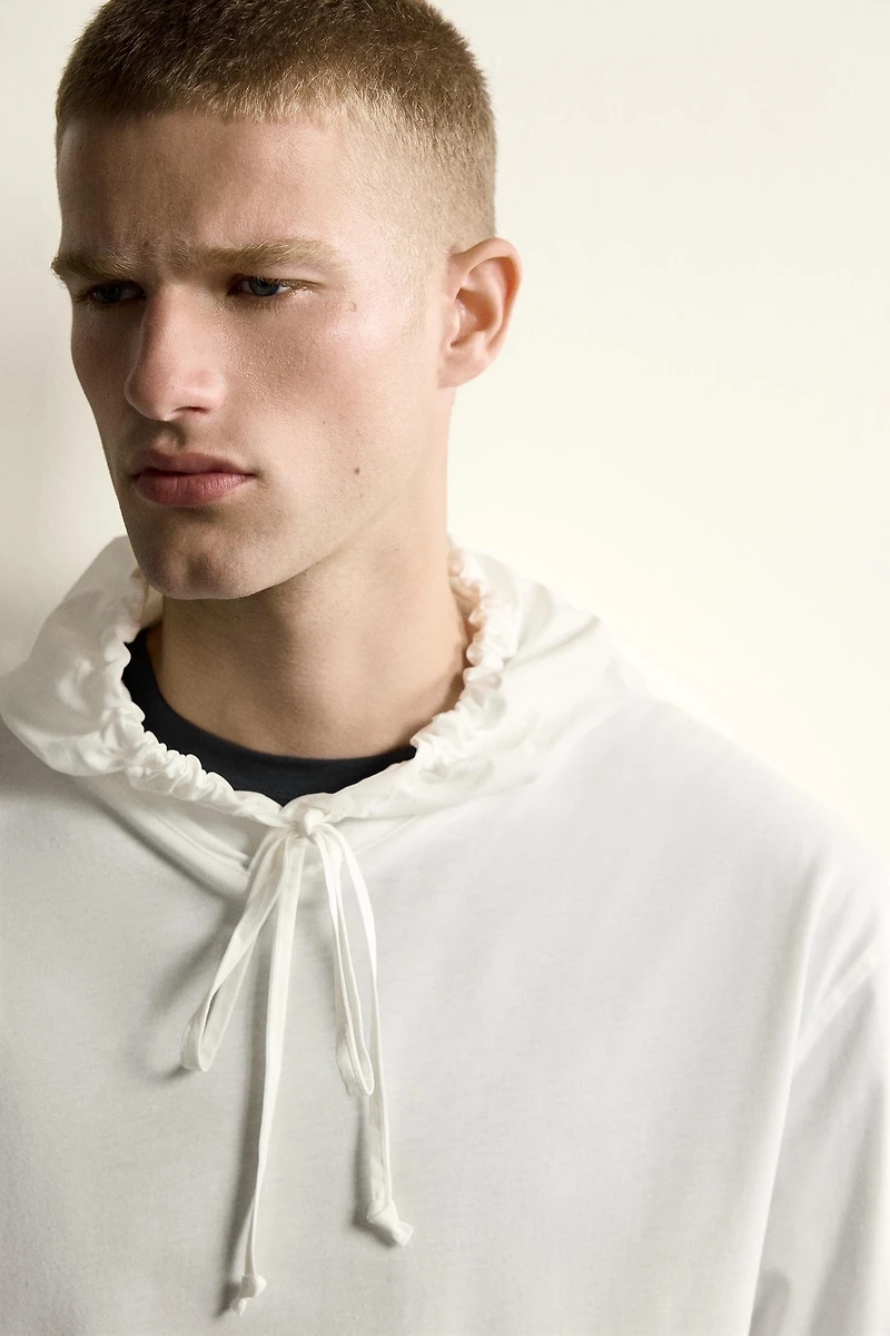 SWEAT LÉGER À CAPUCHE BIMATIÈRE