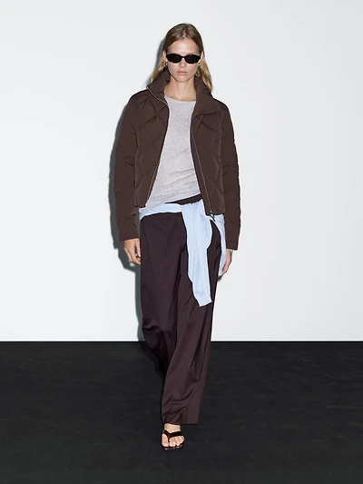 Veste courte matelassée