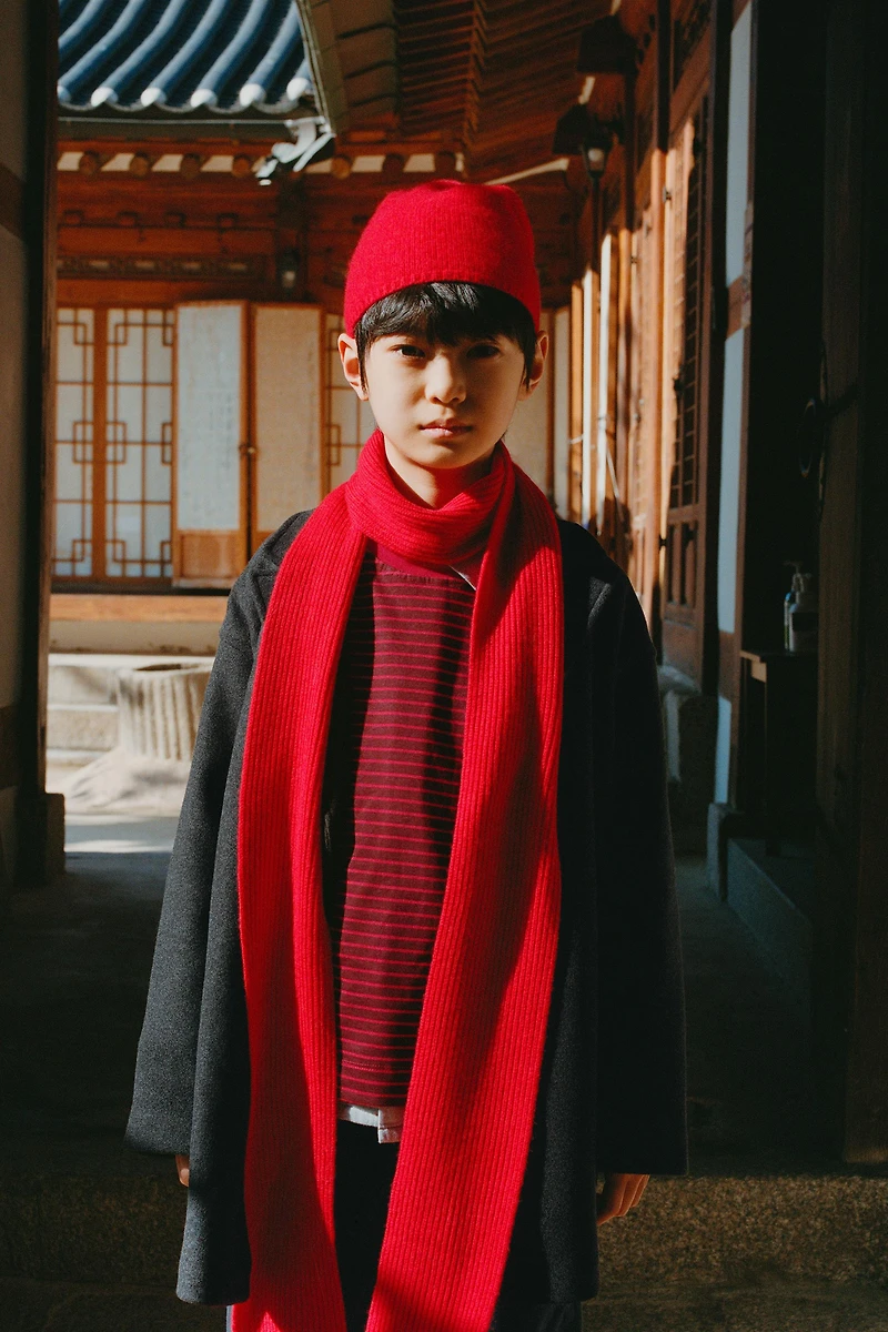 MANTEAU LONG EN DRAP DE LAINE