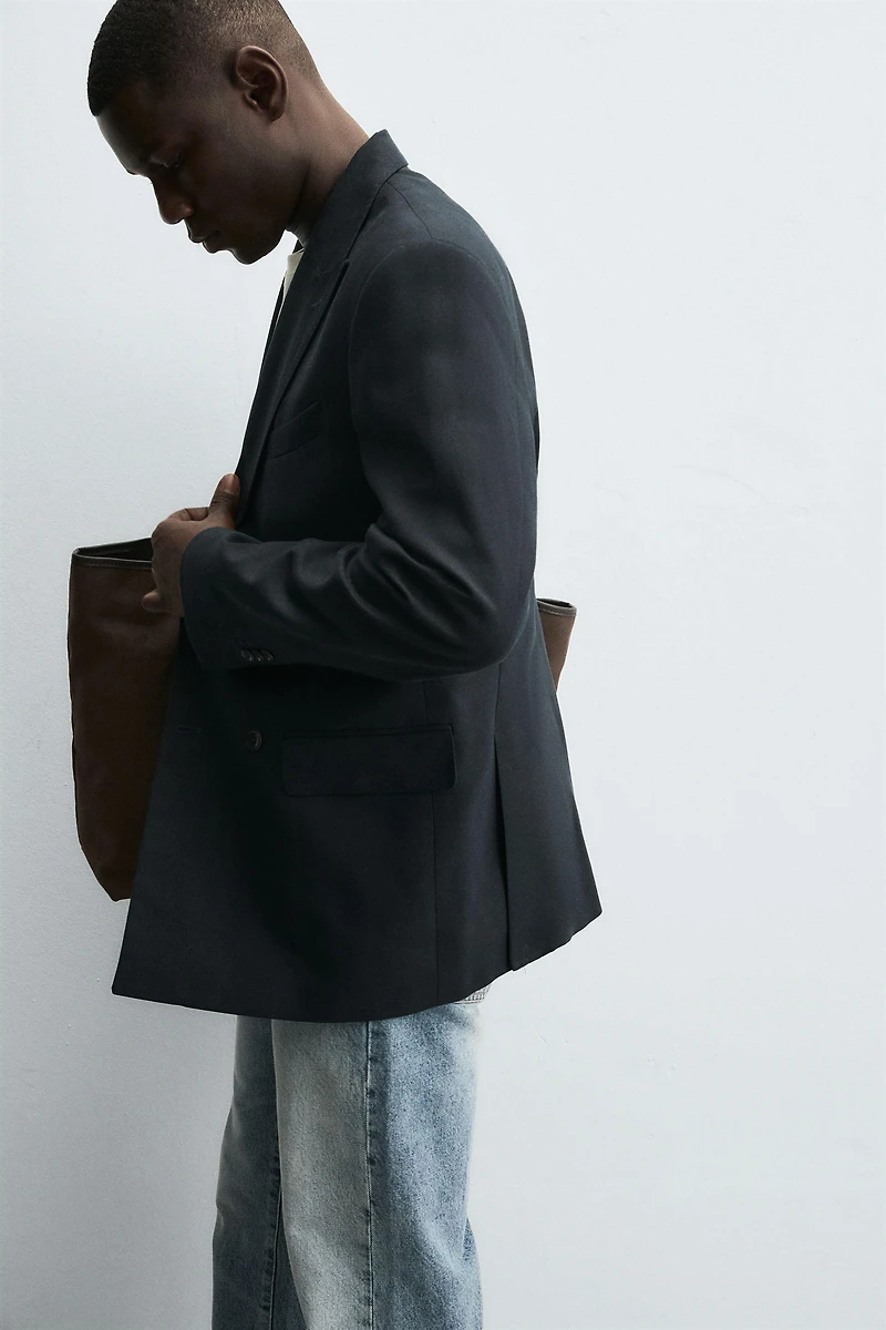 VESTE À BOUTONNAGE CROISÉ
