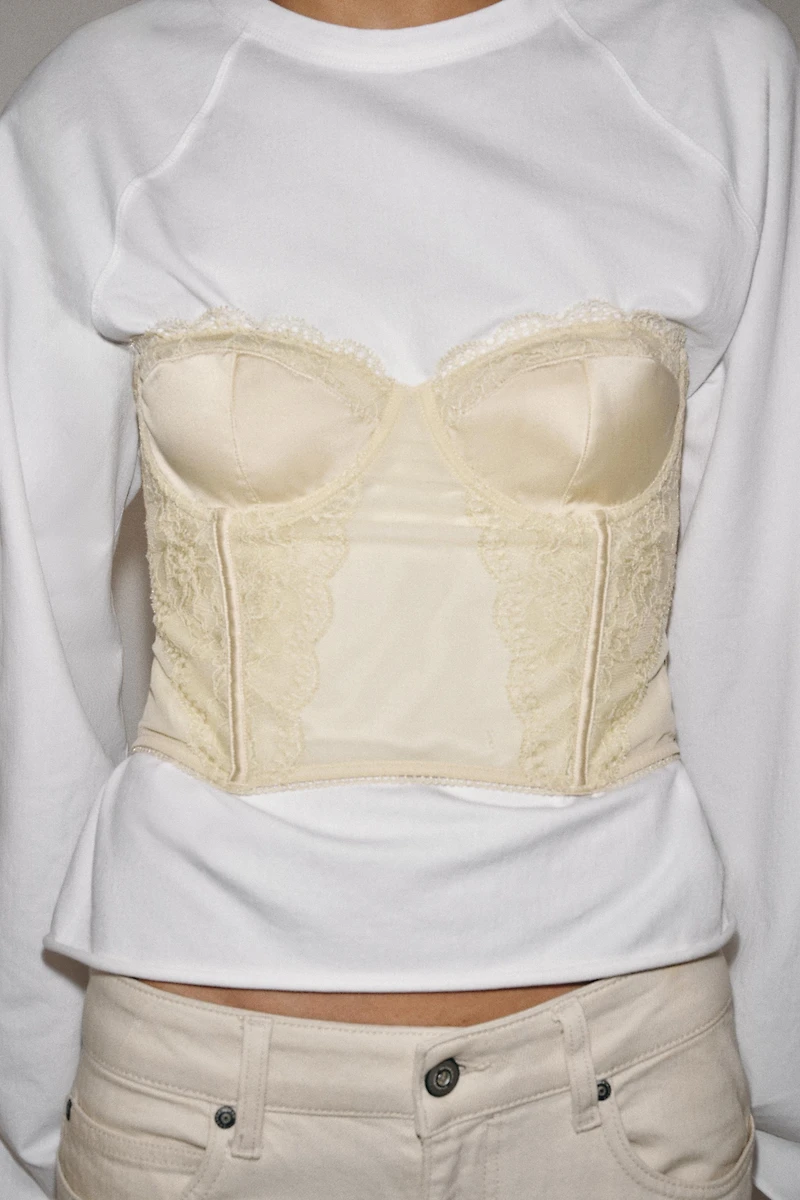 COMBINATION LACE CORSET