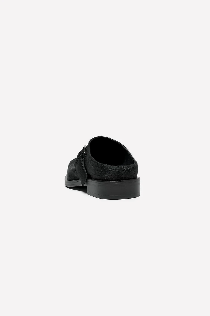 LEATHER CLOGS LUDOVIC DE SAINT SERNIN x ZARA