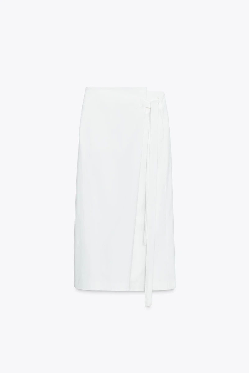 JUPE MIDI ASYMÉTRIQUE ZW COLLECTION
