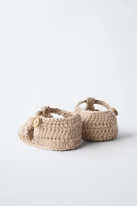 CHAUSSONS EN MAILLE