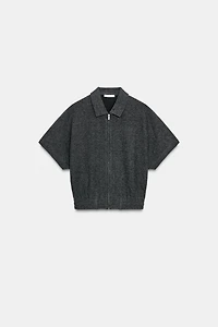 SOFT SHORT SLEEVE CARDIGAN