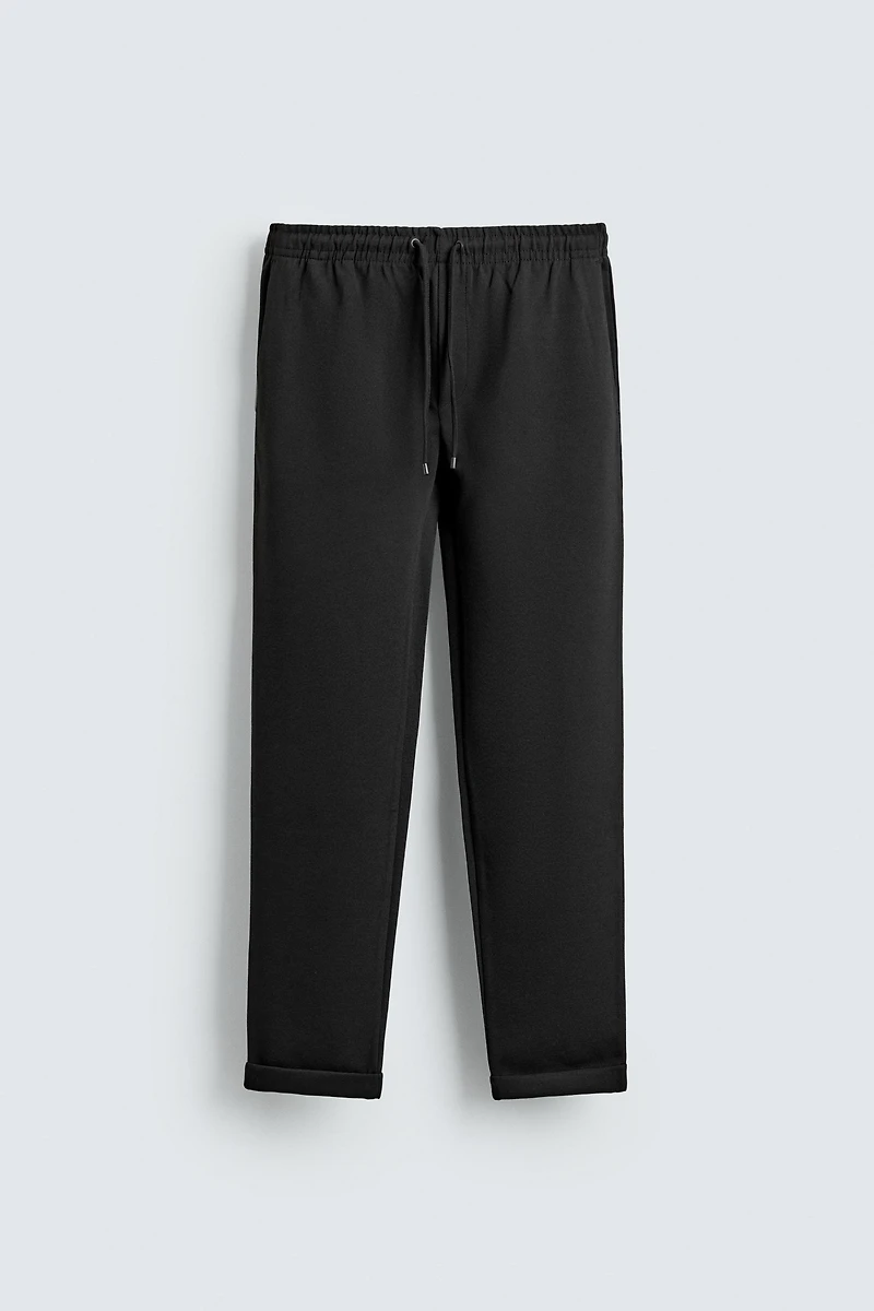 COMFORT NON-IRON JOGGER-WAIST PANTS