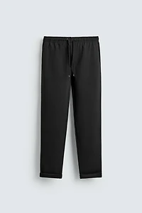 COMFORT NON-IRON JOGGER-WAIST PANTS