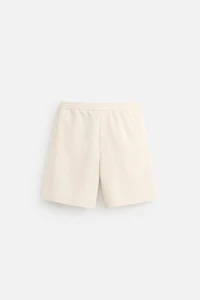 TEXTURED REGULAR FIT SHORTS