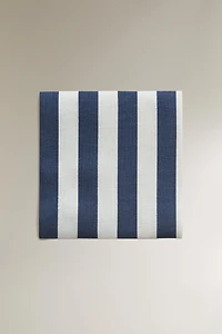 PACK OF STRIPED REUSABLE COTTON NAPKINS (PACK OF 20)
