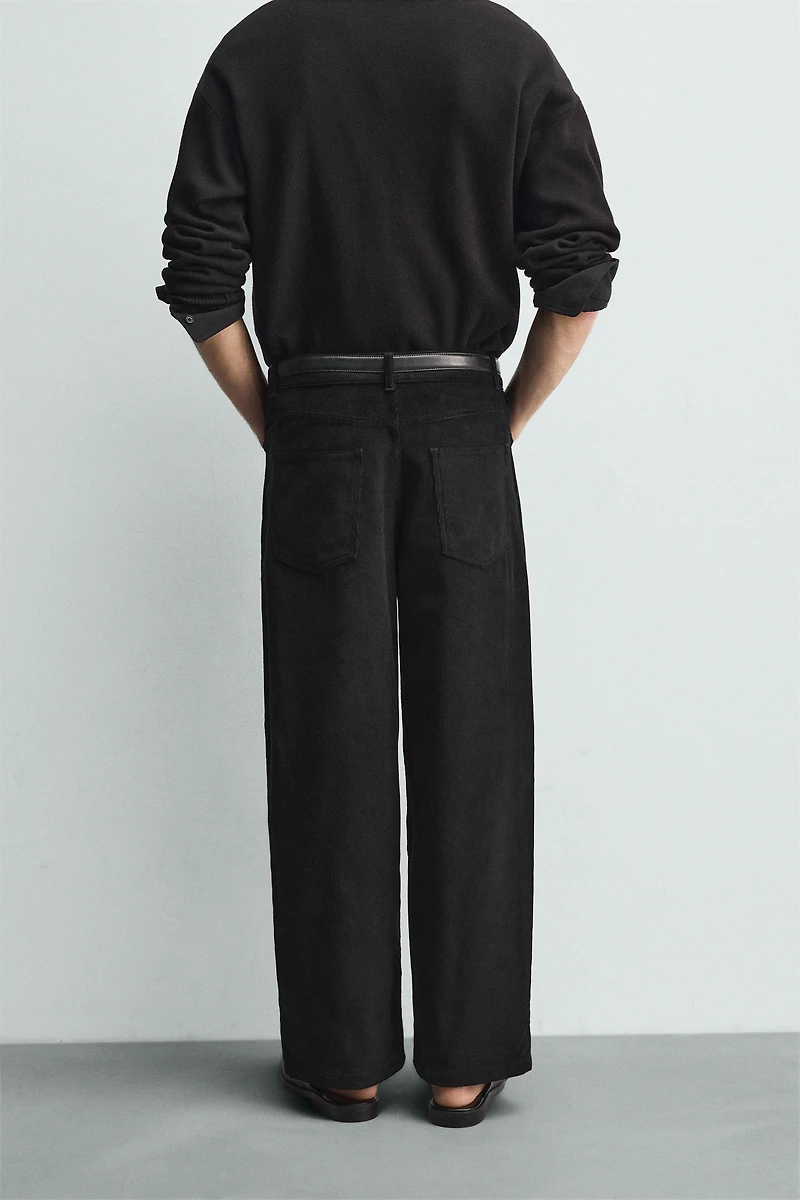 BALLOON FIT CORDUROY PANTS