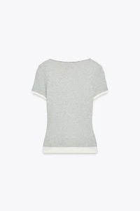 DOUBLE RIB T-SHIRT