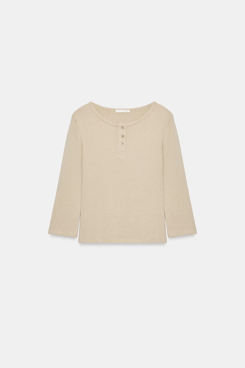 HENLEY T-SHIRT