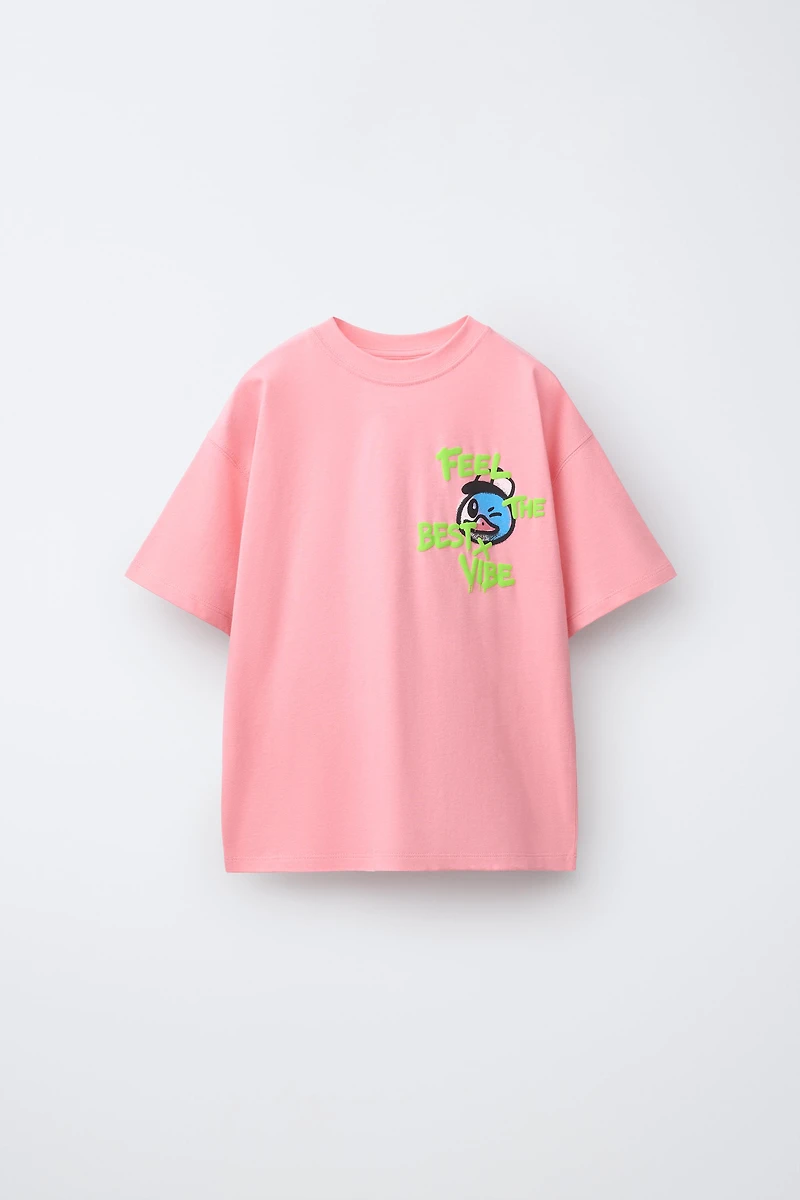 GRAFFITI PRINT T-SHIRT