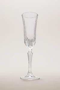 CUT CRYSTALLINE SPARKLING WINE FLUTE
