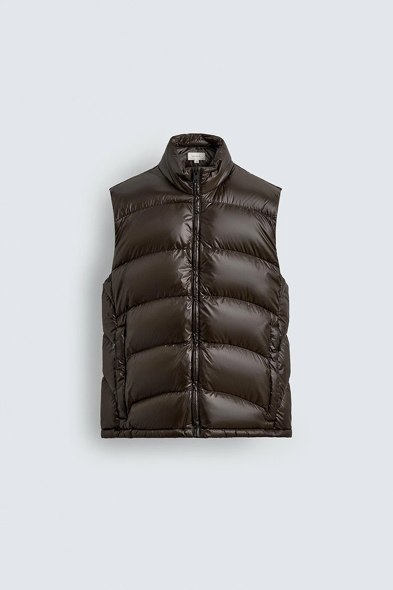 100% FEATHER WATER REPELLENT DOWN VEST