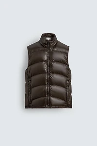 100% FEATHER WATER REPELLENT DOWN VEST
