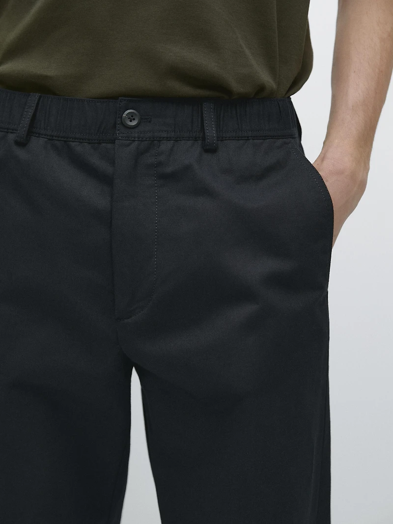 Jogger fit trousers