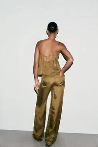 TIED PAJAMA PANTS