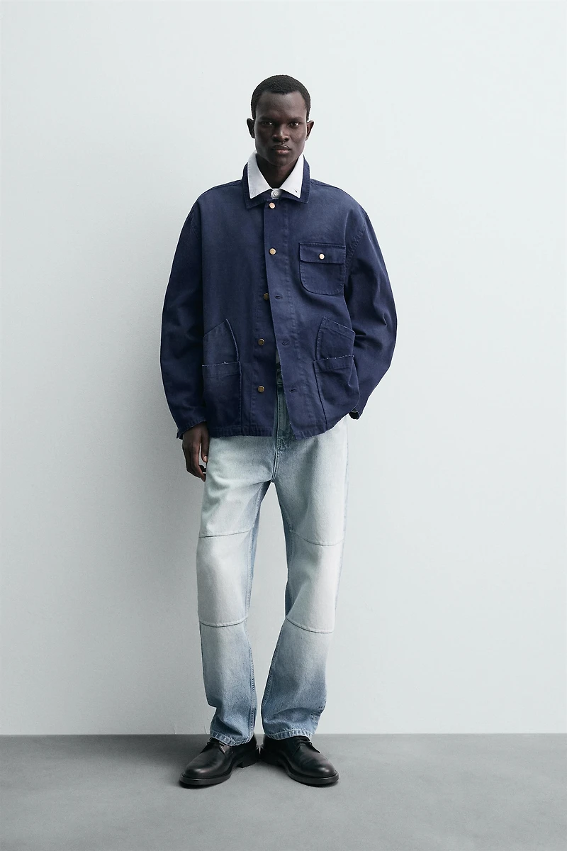 WASHED POCKET JACKET