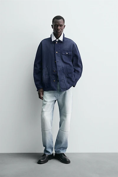 WASHED POCKET JACKET
