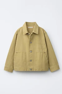CANVAS POCKET OVERSHIRT