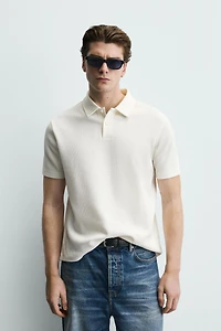 WAFFLE TEXTURE POLO