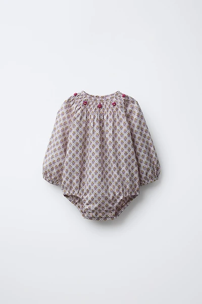 BODY IMPRIMÉ FLEURS