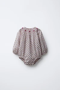 BODY IMPRIMÉ FLEURS