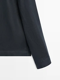 Veste courte en lin