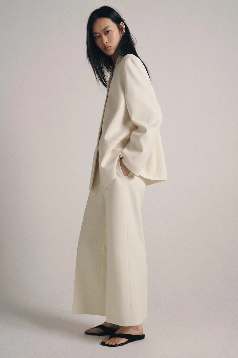 ZW COLLECTION PINTRUCK CROPPED PANTS