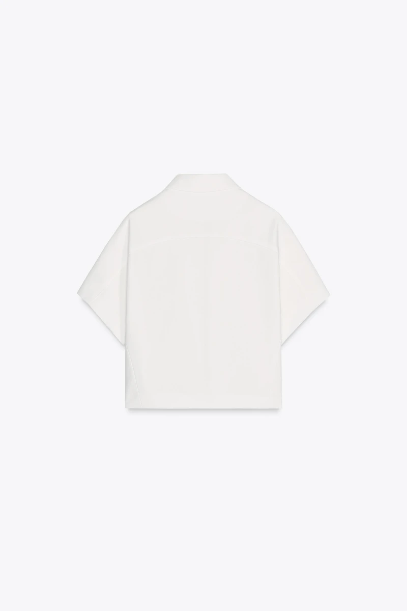 ZW COLLECTION CROPPED JACKET