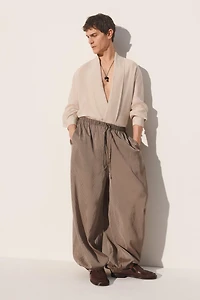 100% CUPRO KIMONO SHIRT