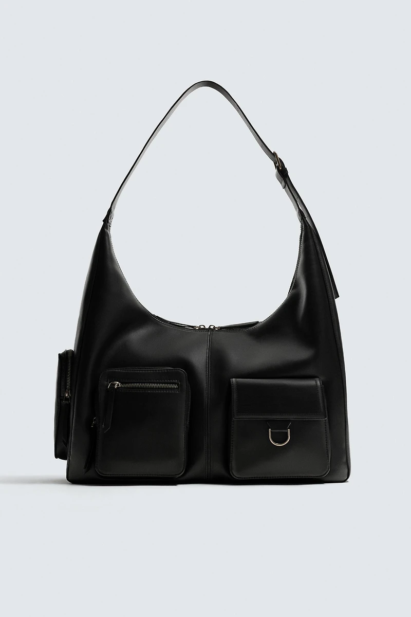 MULTI-POCKET SHOULDER BAG