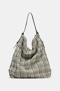 SHIMMER APPLIQUÉ SHOPPER BAG