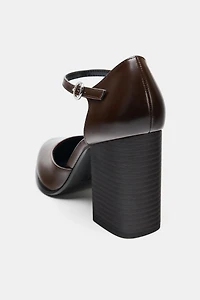 BLOCK HEEL MARY JANES