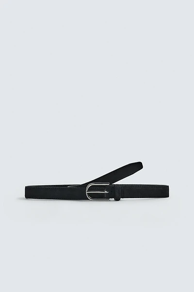 CEINTURE EN CROÛTE DE CUIR