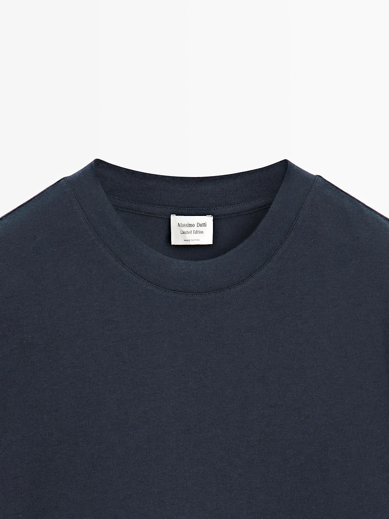 T-shirt manches courtes en coton mélangé - LIMITED