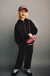 INTERLOCK ZIP SWEATSHIRT