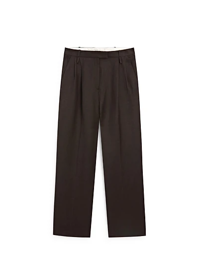 Pantalon à pinces avec passants - STUDIO