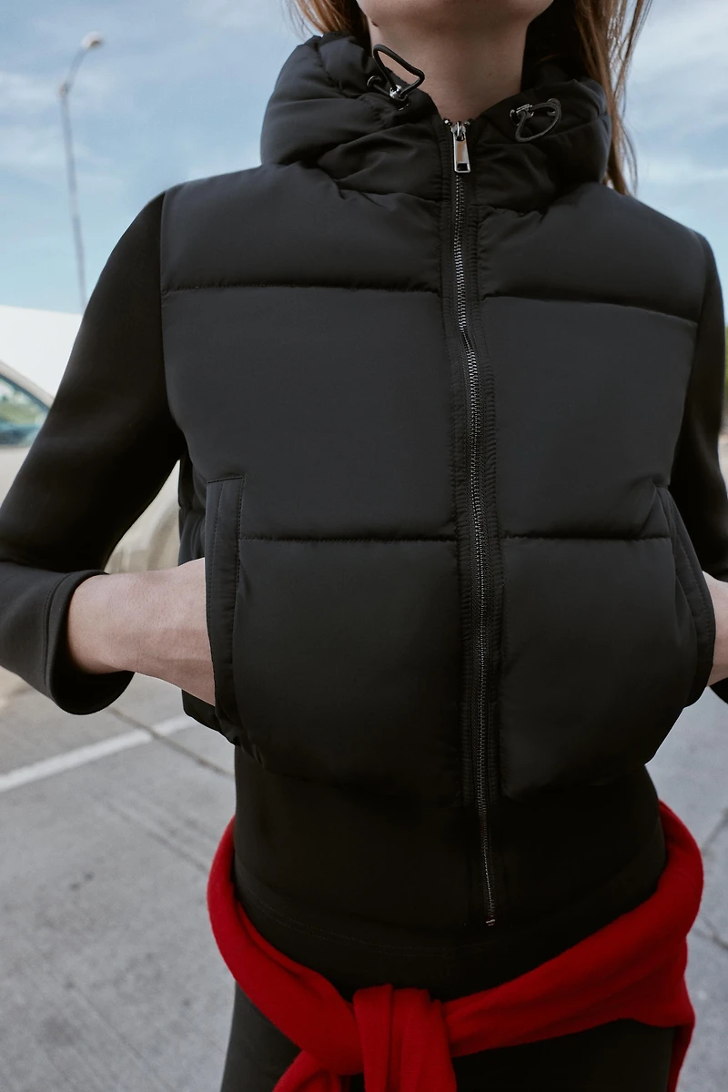 COMBINATION PUFFER JACKET