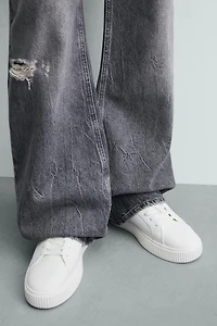 SNEAKERS WITH HEEL DETAIL