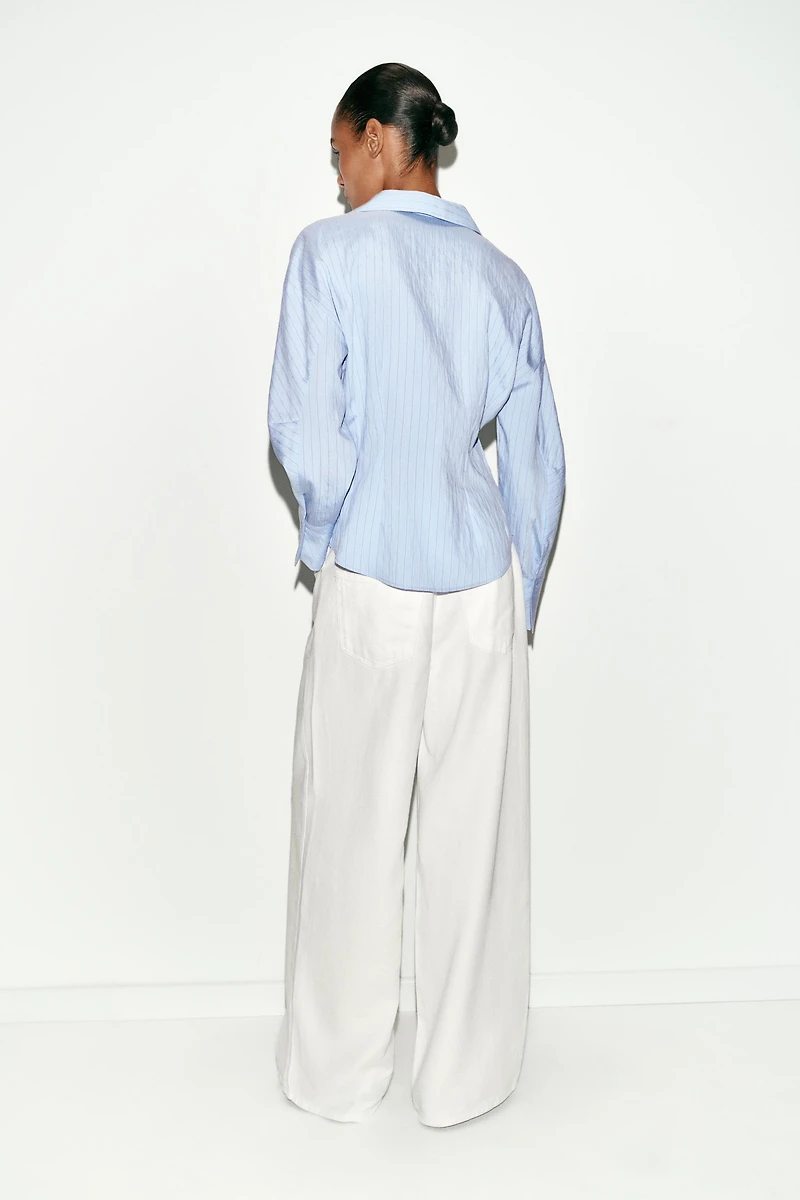 FITTED STRIPED SHIRT