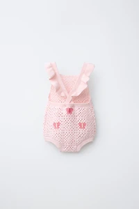 CROCHET BUTTERFLY ROMPER