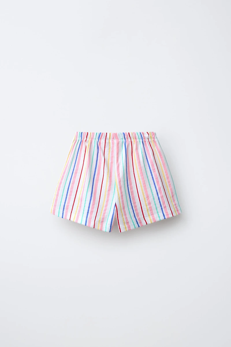 CROCHET POCKET SHORTS