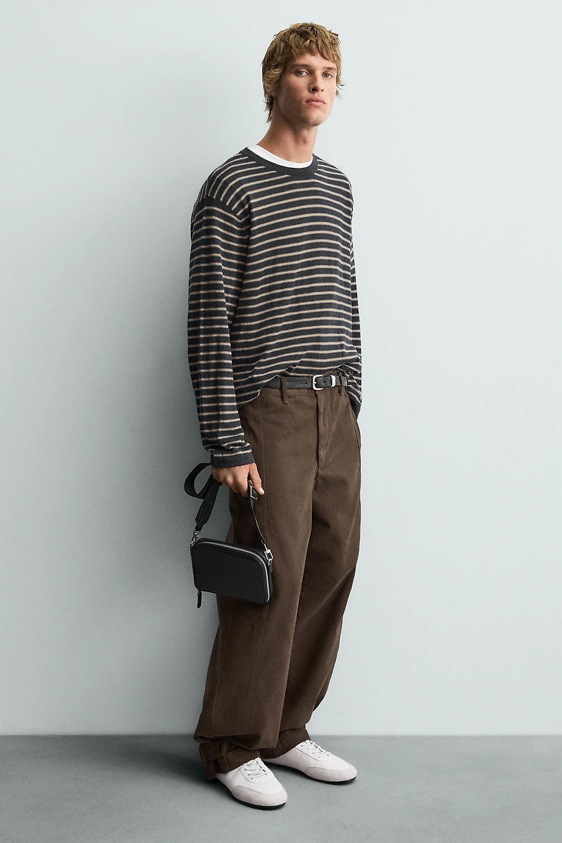 LEATHER CROSSBODY BAG