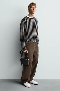 LEATHER CROSSBODY BAG