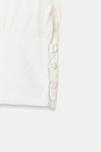 EMBROIDERED GAUZE CAMISOLE